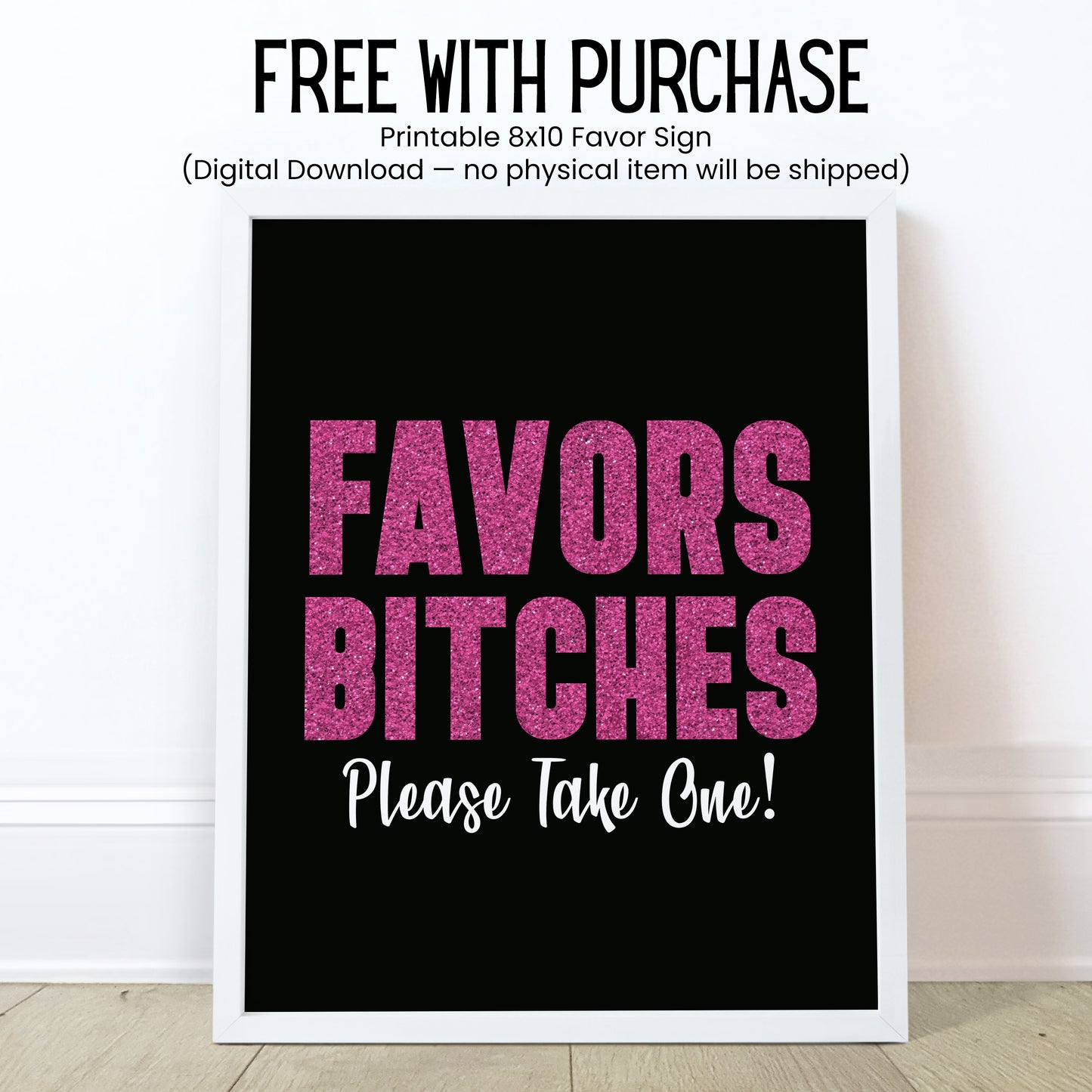 Cheers Bitches Chapstick Label Template: Bachelorette Party, Bride Favor