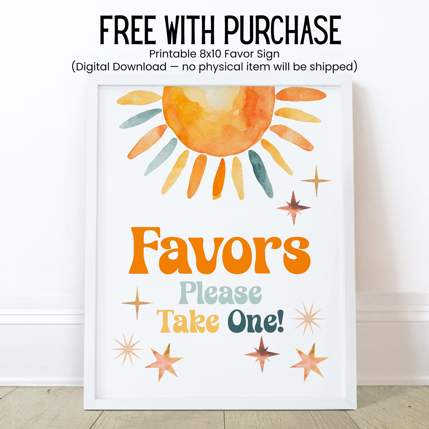 Here Comes the Son Chapstick Favors: Retro Baby Boy Shower Gift