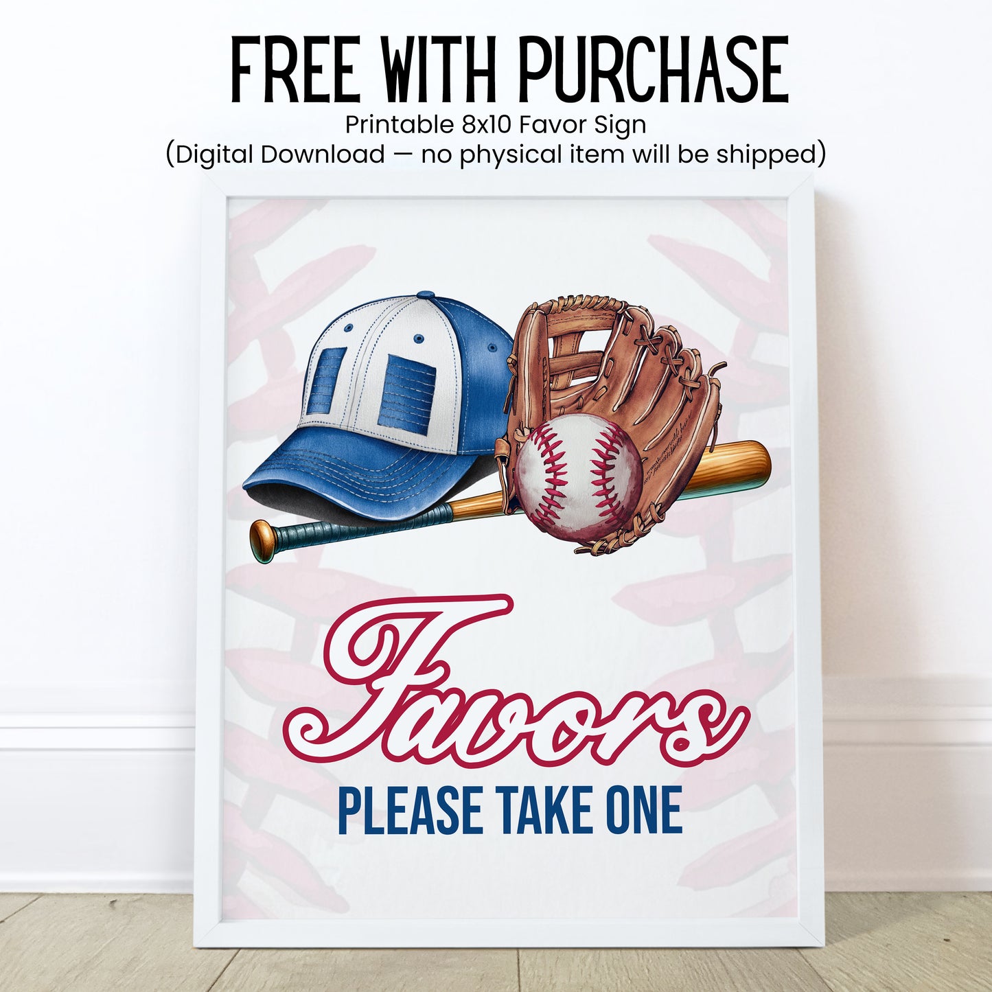 Baseball Chapstick Favors: Little Slugger Boy Baby Shower or Rookie MVP Party Gift