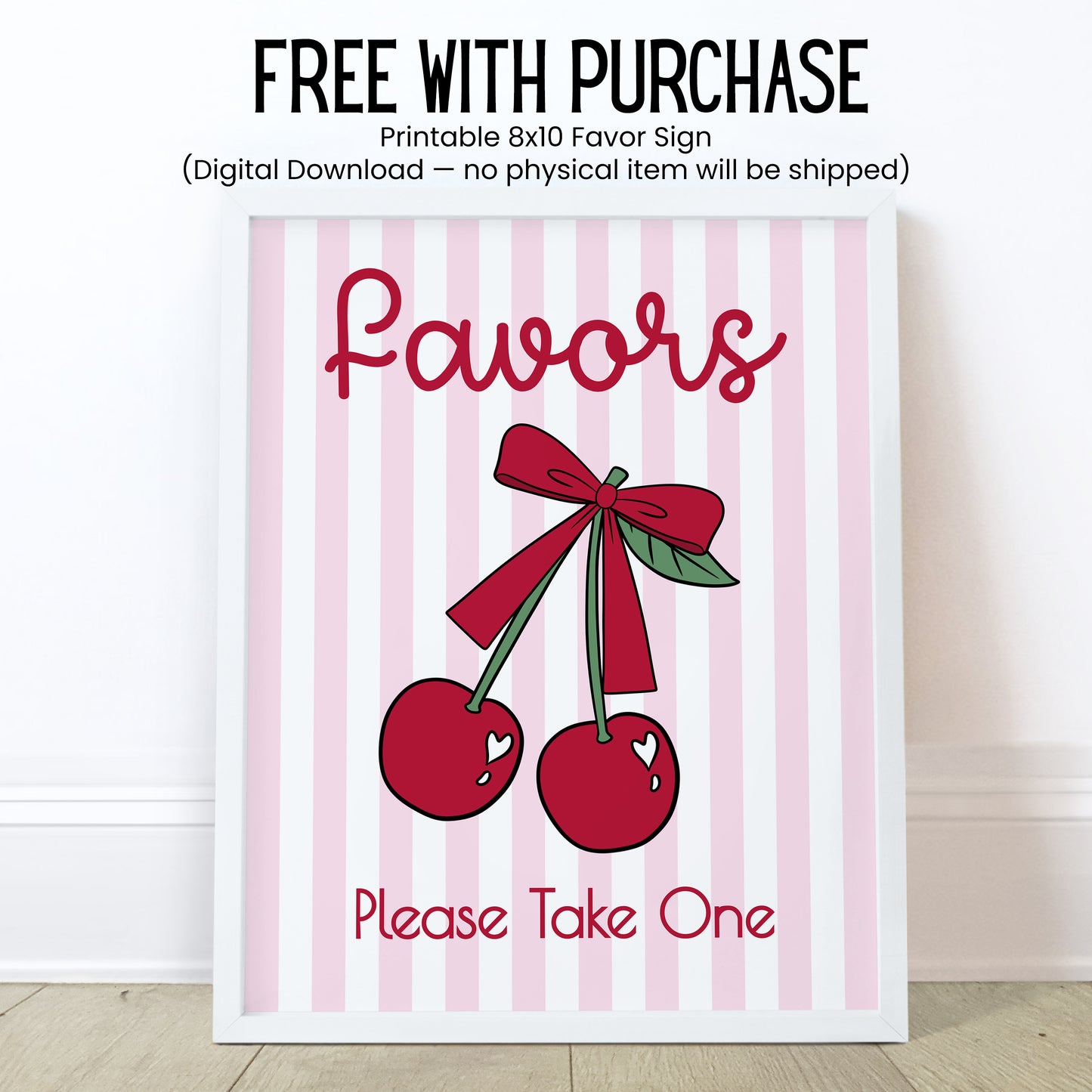 Cherry Party Favors | Chapstick Favor | Red Fruit Birthday Party Favors | Cherry Theme Bachelorette Party | Couquette Party Favor, 2203