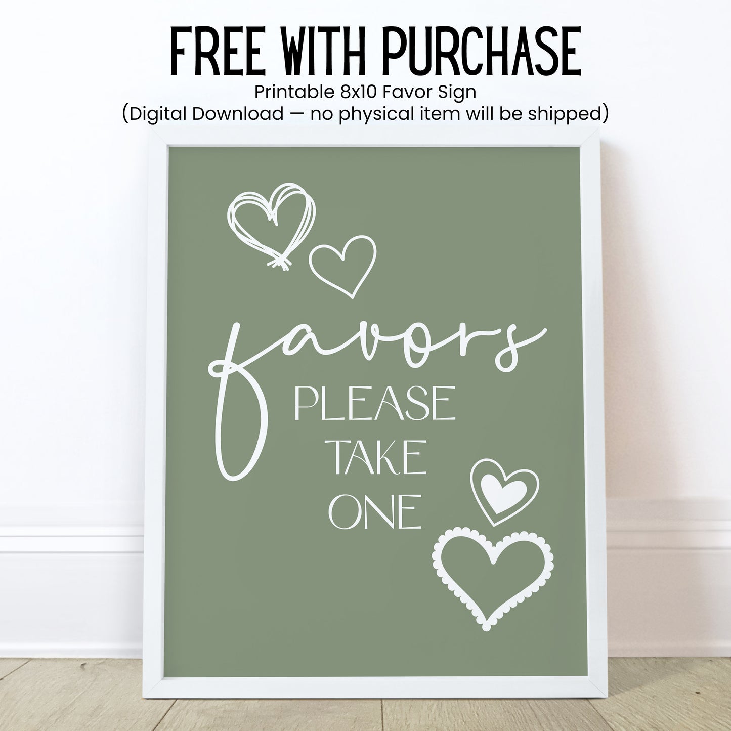 Sage Green Hello Baby Lip Balm Label Template: Boho Gender Neutral Baby Shower Favor