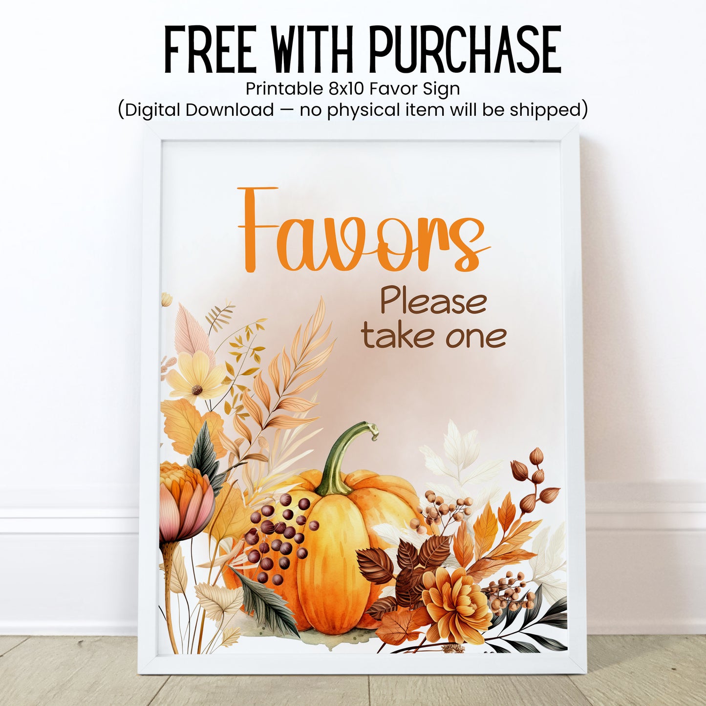 She Found Her Pumpkin Chapstick Favors: Fall Bridal Shower, Rustic Autumn Gift