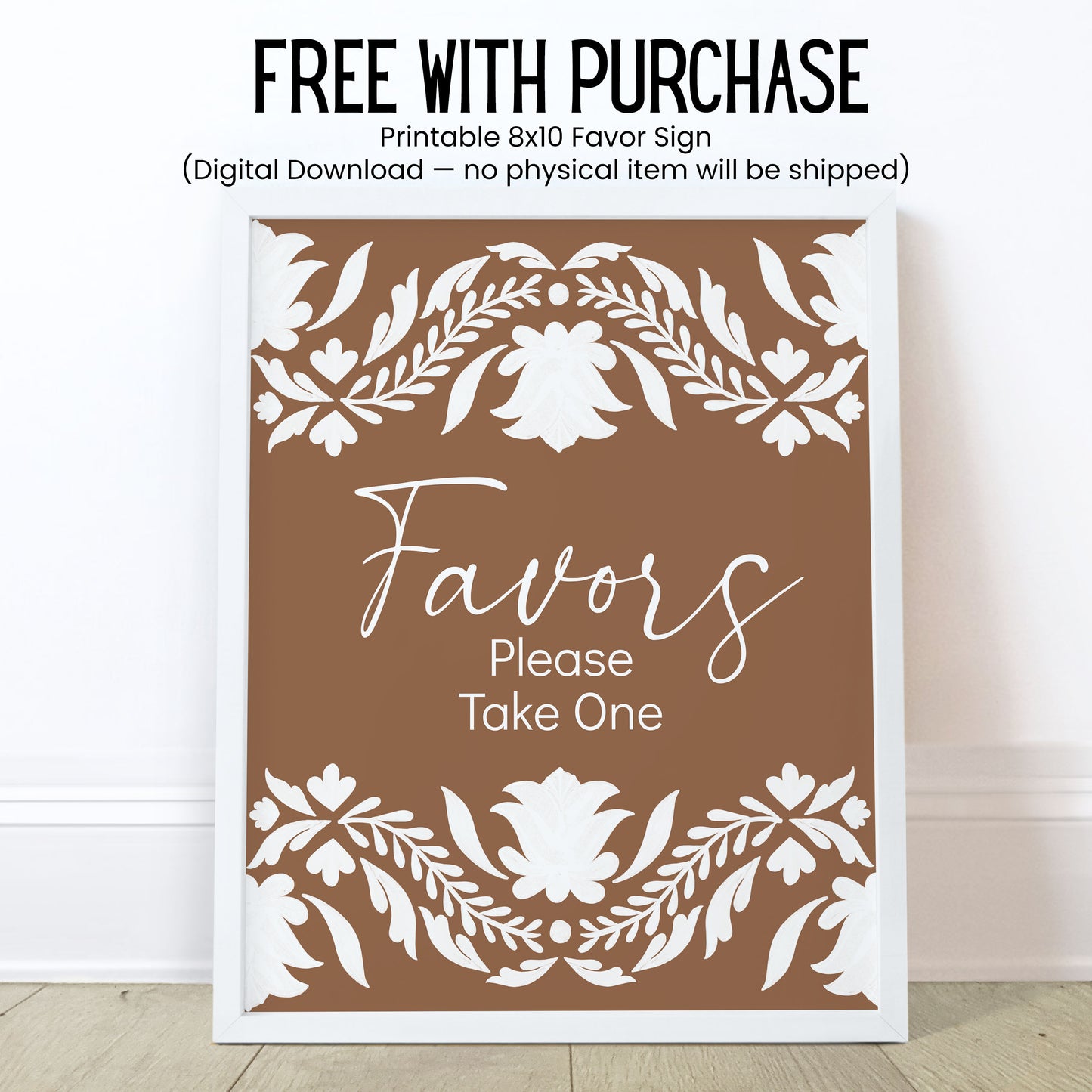 Brown Cielito Lindo Lip Balm Label TEMPLATE | Mexican Baby Shower Favor | Gender Neutral Fiesta | Papel Picado Printable 4001