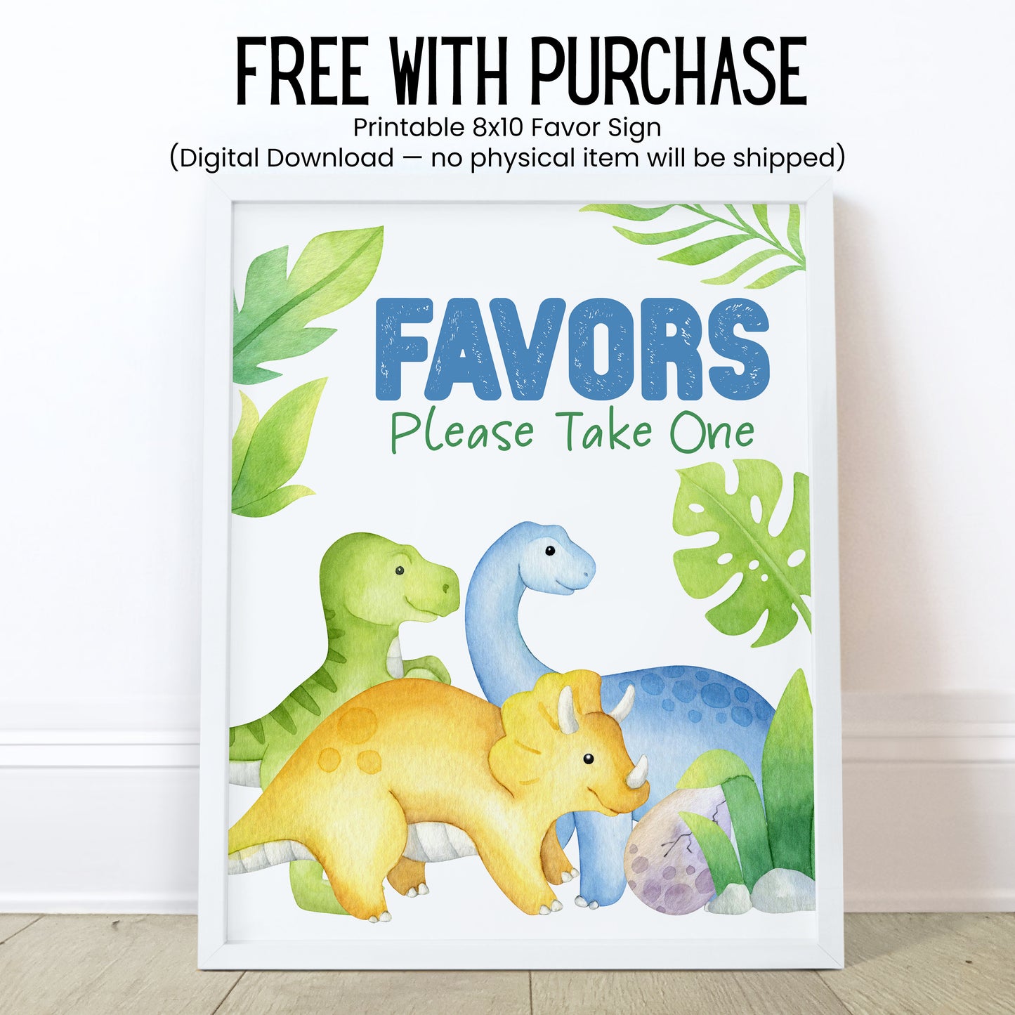 Dinosaur Baby Shower Chapstick Favor | Rawr It’s a Boy | Dino Party Favor | Boy Baby Shower Lip Balm Favor for Guests, 4002