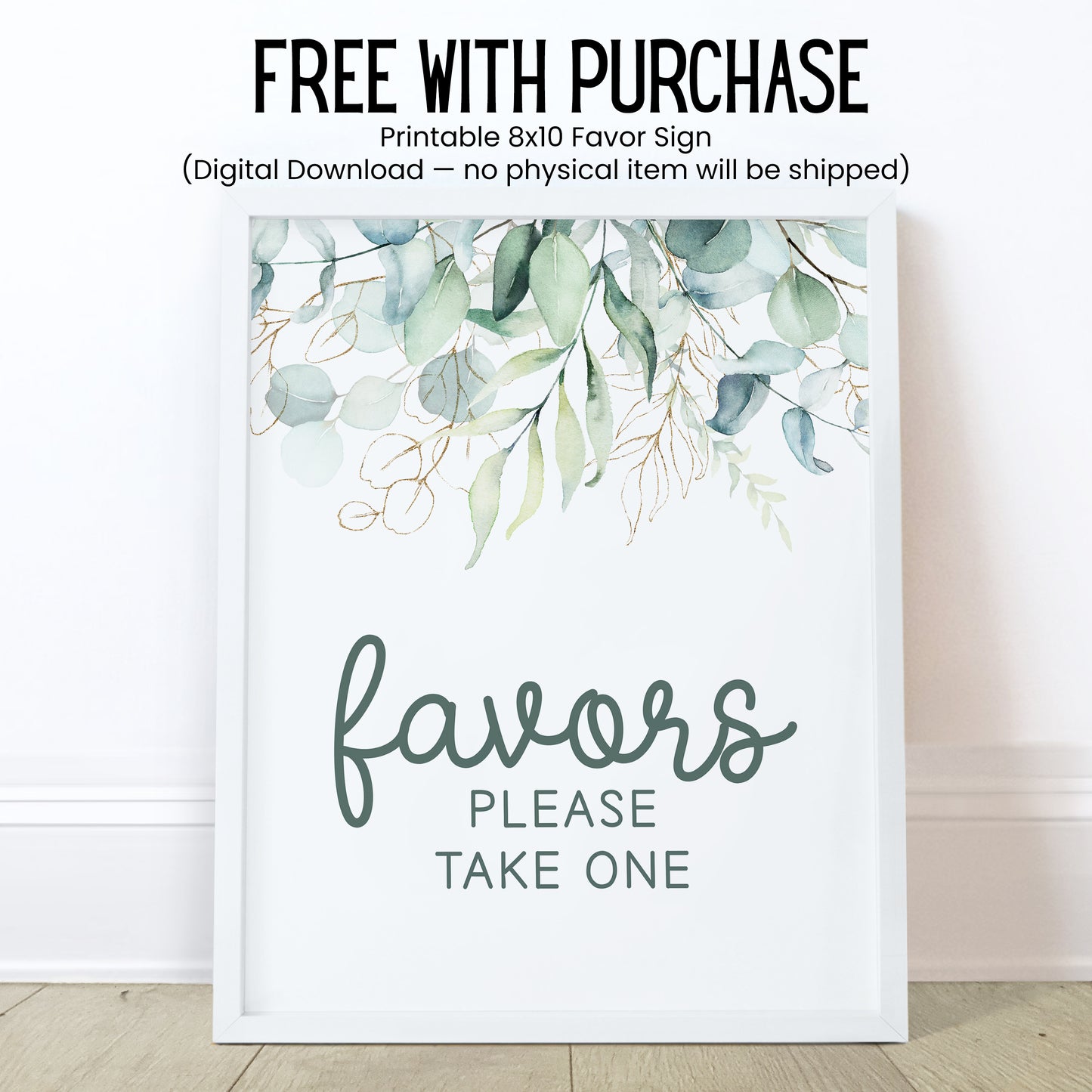 Eucalyptus Bridal Shower Favors Lip Balm | PRINTED Personalized Greenery Labels or Lip Balm | Botanical Garden Theme Bridesmaid Gift 4112