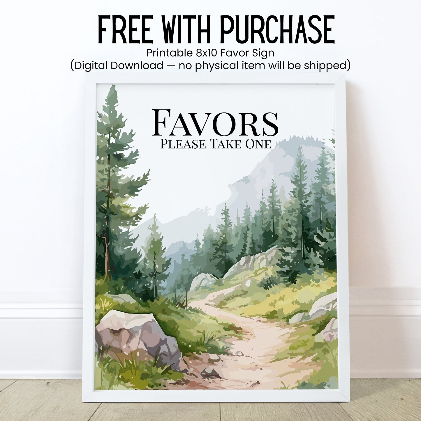 Last Trail Before the Veil Lip Balm Label TEMPLATE | Hiking Bachelorette Party Favor | Camping Glamping Weekend for Bride’s Crew 4270