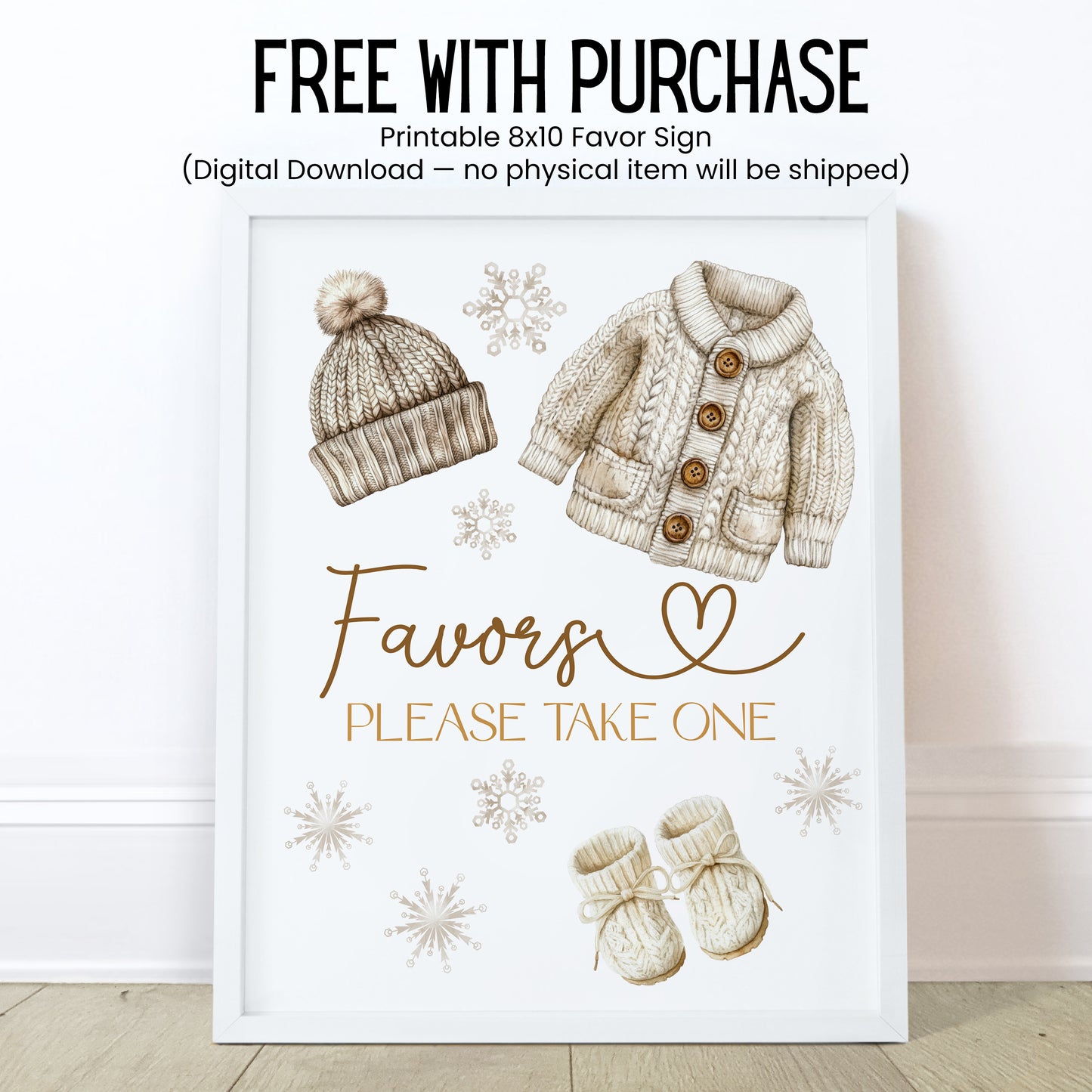 Baby It’s Cold Outside Chapstick Favors: Winter Baby Shower, Gender Neutral Guest Gift