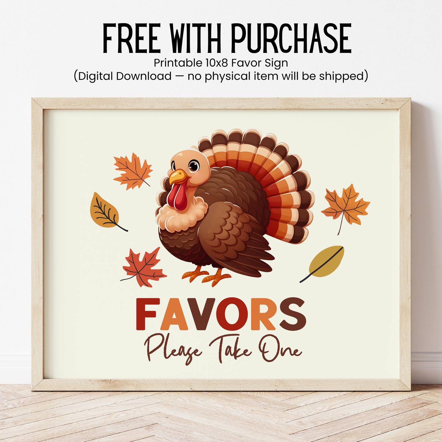 Thankful Happy Thanksgiving Turkey Chapstick Favors: Friendsgiving or Holiday Guest Gift