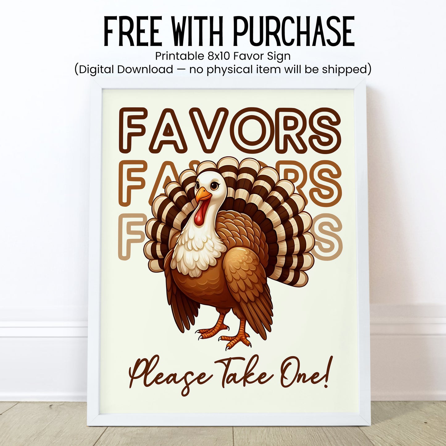 Gobble Gobble Happy Thanksgiving Lip Balm Favors: Turkey Chapstick Guest Gift for Holiday Dinner