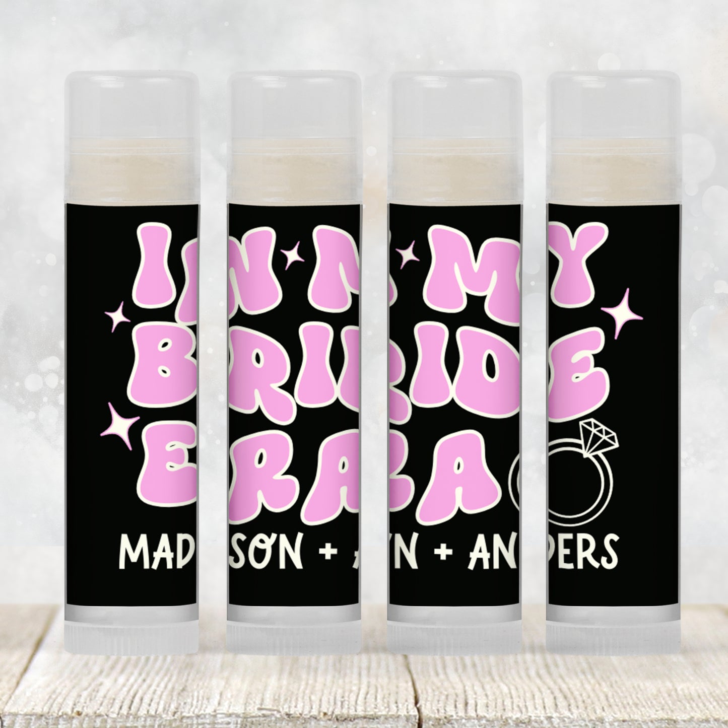 In My Bride Era Chapstick Label Template: Bachelorette, Bridal Shower Favor