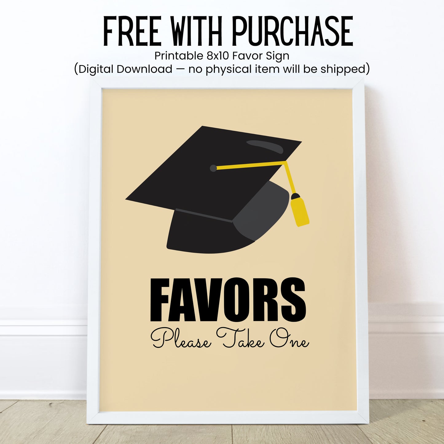 Class of 2025 Graduation Party Lip Balm Favors | PRINTED Labels or Lip Balm | School Colors Cap Design for College or High School Grad 4041
